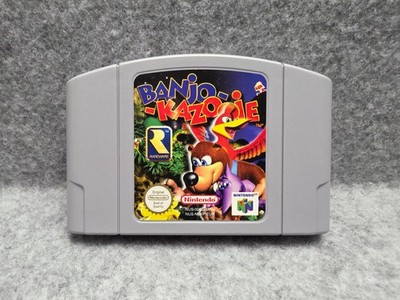 BANJO KAZOOIE NINTENDO 64 PAL/EUR MODUL CARTRIDGE ADVENTURE KULT GAME