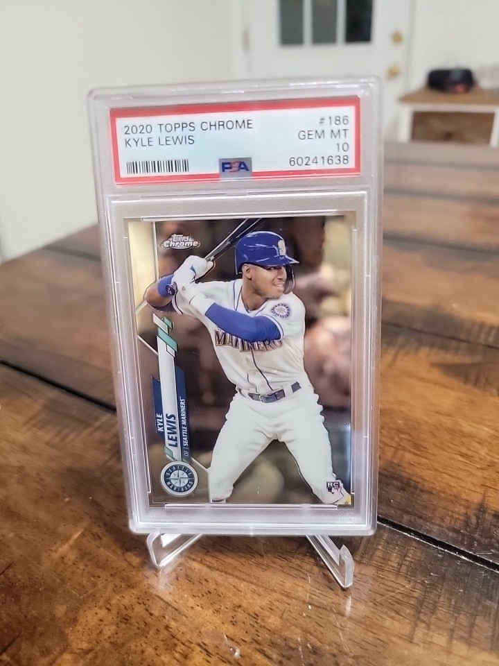 Kyle Lewis 2020 Topps Chrome  (RC) Rookie PSA 10