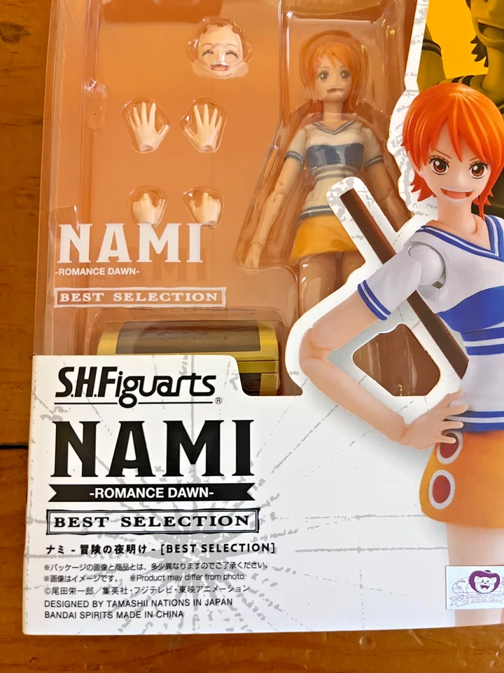S.H.Figuarts One Piece Nami Romance Dawn Figure Bandai Tamashii Nations. - Image 3 of 4