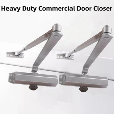 2PACK Commercial Door Closer Heavy Duty Residential Hydraulic Auto Door-Closer A