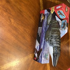 Mattel Jurassic World Rebirth Bite N Blast Mosasaurus Mini Dilophosaurus   