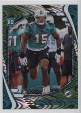 2021 Panini Absolute Rookies Green Waves 30/50 Jaelan Phillips #154 fm0