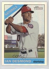 2015 Topps Heritage Chrome Refractor 19/566 Ian Desmond #THC-477 1i0