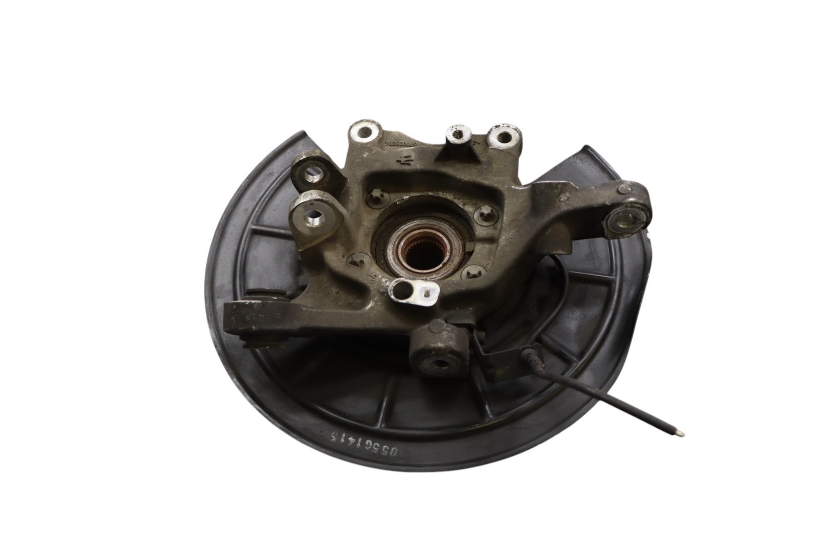 14-17 Maserati Ghibli Rear Left Driver Side Spindle Knuckle Hub 670006804 Oem
