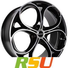 GMP Drake black diamond 8.5x20" ET31 LK5 110 ML 65.1 Alufelgen 20 Zoll