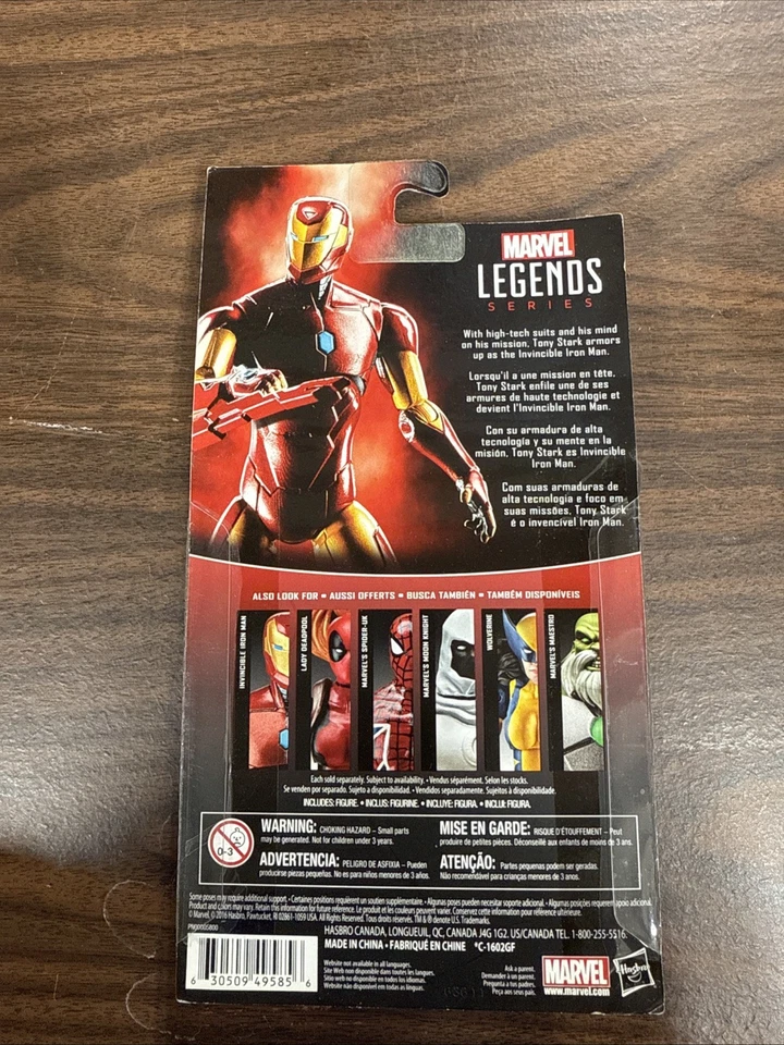 Marvel Legends 3,75” Invincible Iron Man H2 Foto 2 de 2
