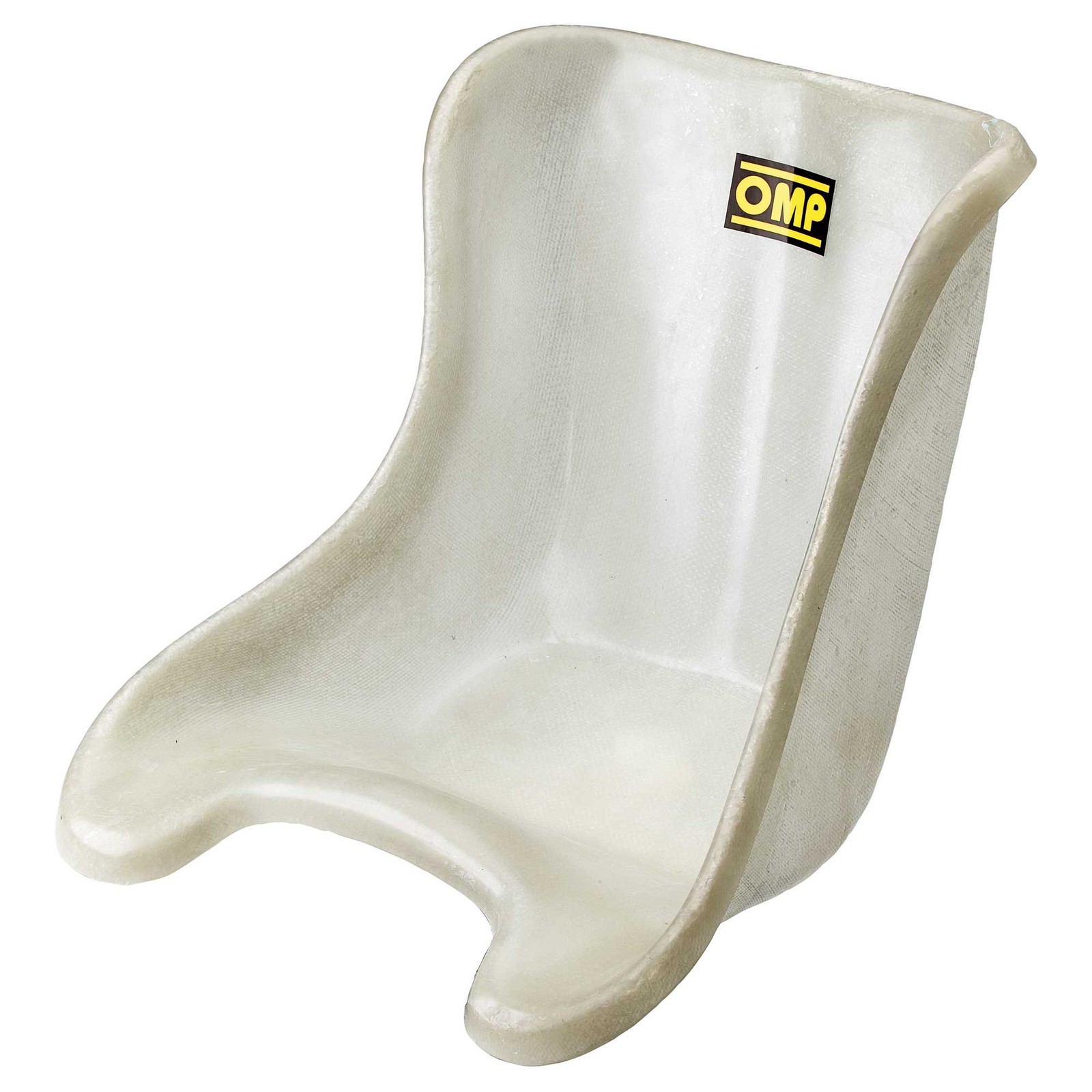 OMP Universal Lightweight Kart / Karting Fibreglass Flat Based Seat - 36cm Width