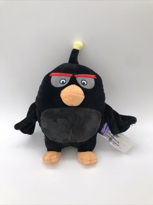 Milka Angry Birds Stofftier Movie2 Plüsch Figur 2019 Bomb Vogel ca 16 cm Sammler