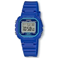 CASIO LA20WH-2A Illuminator Chronograph Watch, Blue