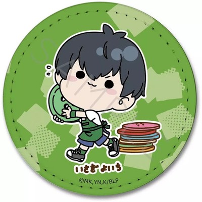 Bluelock Yoichi Isagi Leather Badge Round 6th Edition Collectible