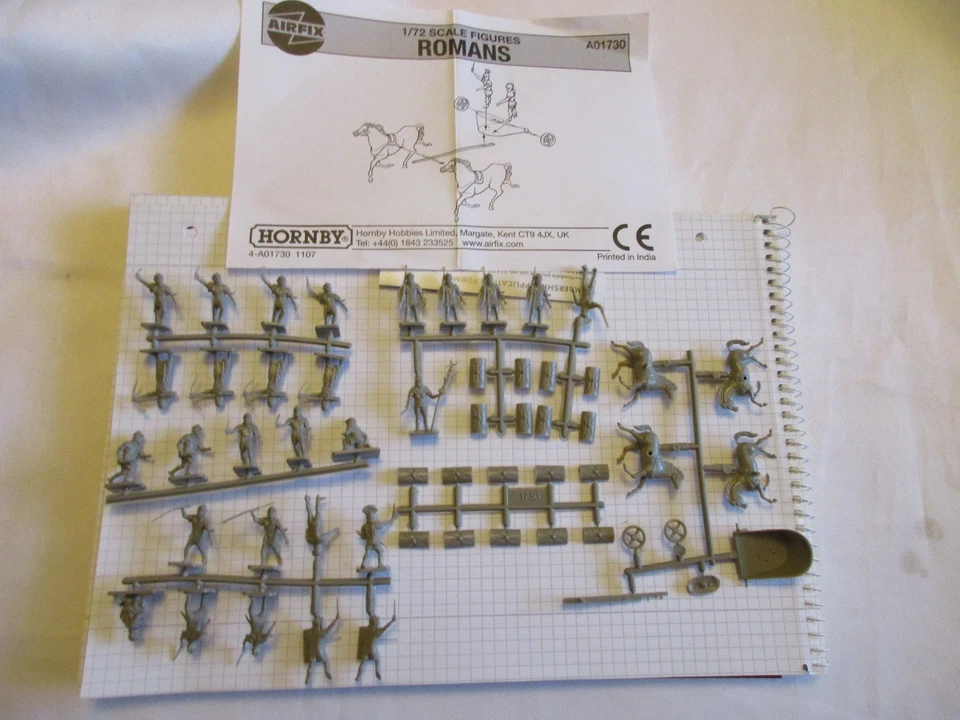 Airfix 1:72 ( 1:76 ) A01730 Romans - unbespielt am Gussast - in OVP - Bild 4 von 4