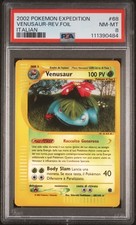 Pokemon Venusaur 68/165 PSA 8 Reverse Foil Expedition Set Base Ita Mint Old on eBay