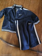 Nike 2-Piece Outfit/Set Jacket  Pants Full Zip 3-6 Months Blue White