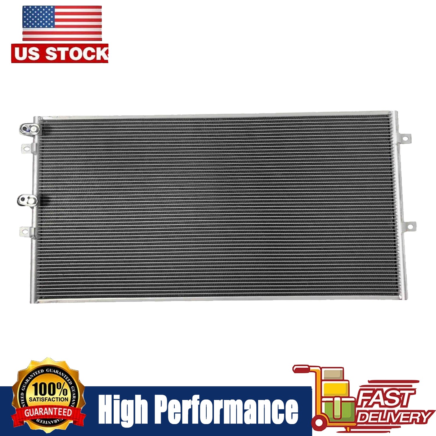 AC Condenser Fits 2004-2014 06 Bentley Continental Gt  Gtc Flying Spur 6.0L W12