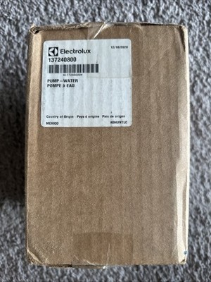 New OEM Frigidaire Washer Drain Pump 137240800 Factory sealed