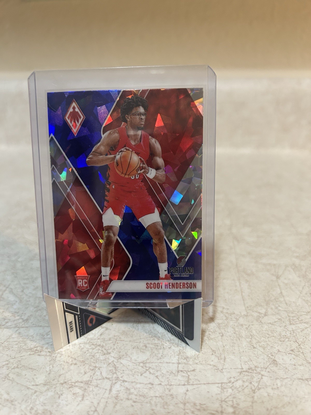 2023-24 Panini Phoenix - Rookies Scoot Henderson #298 Blue Ice (RC)
