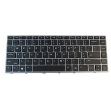 HP ProBook 430 G5 440 G5 445 G5 Keyboard w/ Silver Frame Non-Backlit 