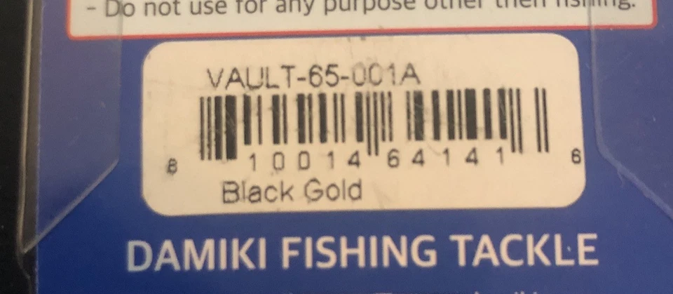 (5) Iscas de lâmina de vibração Damiki Vault 3/4 oz 5 cores novas - Imagem 3 de 4