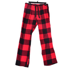 Old Navy Match The Fam Pajama Pants Red/Black Plaid Holiday Unisex Medium