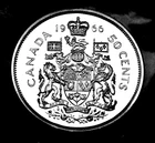 1966 50¢ silver coin that is UNC in a paper flip Gorgeous