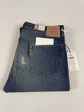 LEVIS VINTAGE CLOTHING LVC 1955 501 SELVEDGE JEANS VIPER 36X32 NWT
