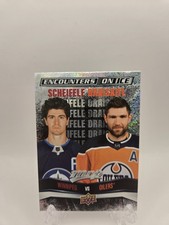 2022-23 Upper Deck MVP - Encounters on Ice Leon Draisaitl, Mark Scheifele #EI-20
