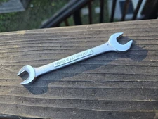 Craftsman USA Double Open End Wrench 44579 1/2" x 9/16"  V series