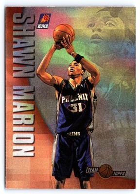 2001-02 Topps Chrome - Team Topps Shawn Marion #TT9