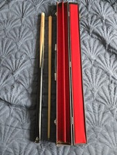 BCE Doug Mountjoy Vintage Snooker Cue and Hard Case 2 Piece Set