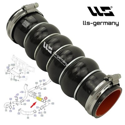 Verstärkter Ladeluftschlauch für Ford MONDEO III 2.2 TDCi 1222905-2S7Q6N650AC
