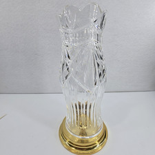 Waterford Crystal 'America's Heritage' Thomas Jefferson Hurricane Lamp READ