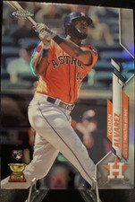 Topps 2020 Topps Chrome Yordan Alvarez #200 Prism Refractor Rookie Astros