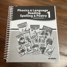 Abeka Homeschool Phonics & Language Reading 1...