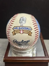 Bob Uecker 2024 Final Announced Game Used Baseball Art 1/1 One Of One COA