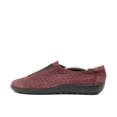 Clarks Damen collection slipper weinrot nubukleder atmungsaktiv komfort EU 41.5