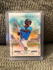 2025 Panini Boys of Summer - Starlyn Caba, Starlyn Caba #20 /249 (RC)
