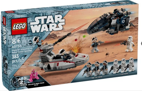 SEALED - Lego Star Wars 40755 Imperial Dropship vs. Rebel Scout Speeder