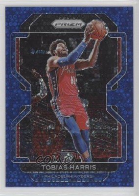 2021-22 Panini Prizm Fast Break Blue Prizm 130/150 Tobias Harris #145 19y3