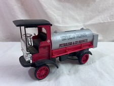 ERTL METAL DIE CAST TEXACO COIN BANK 1910 MACK FUEL TANKER TRUCK