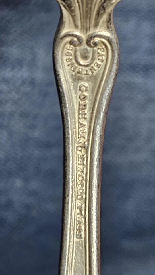 Raro 11º US Infantry Gorham Electro Silver Plate Cuchara De Guerra Foto 3 de 4