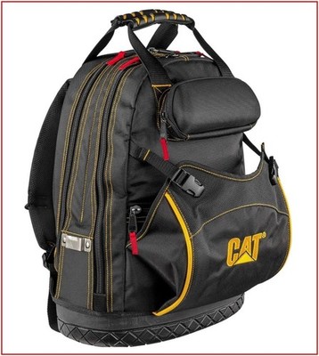 Caterpillar CAT 18'' Heavy Duty PRO TOOL / LAPTOP Backpack - 29 Pockets  NEW 