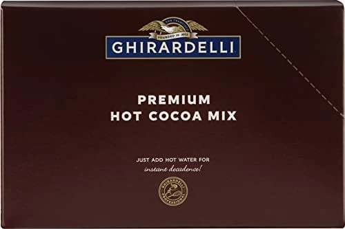 Sobres de cacao caliente premium Ghirardelli, chocolate rico, 22,7 onzas (paquete de 15) Foto 3 de 4