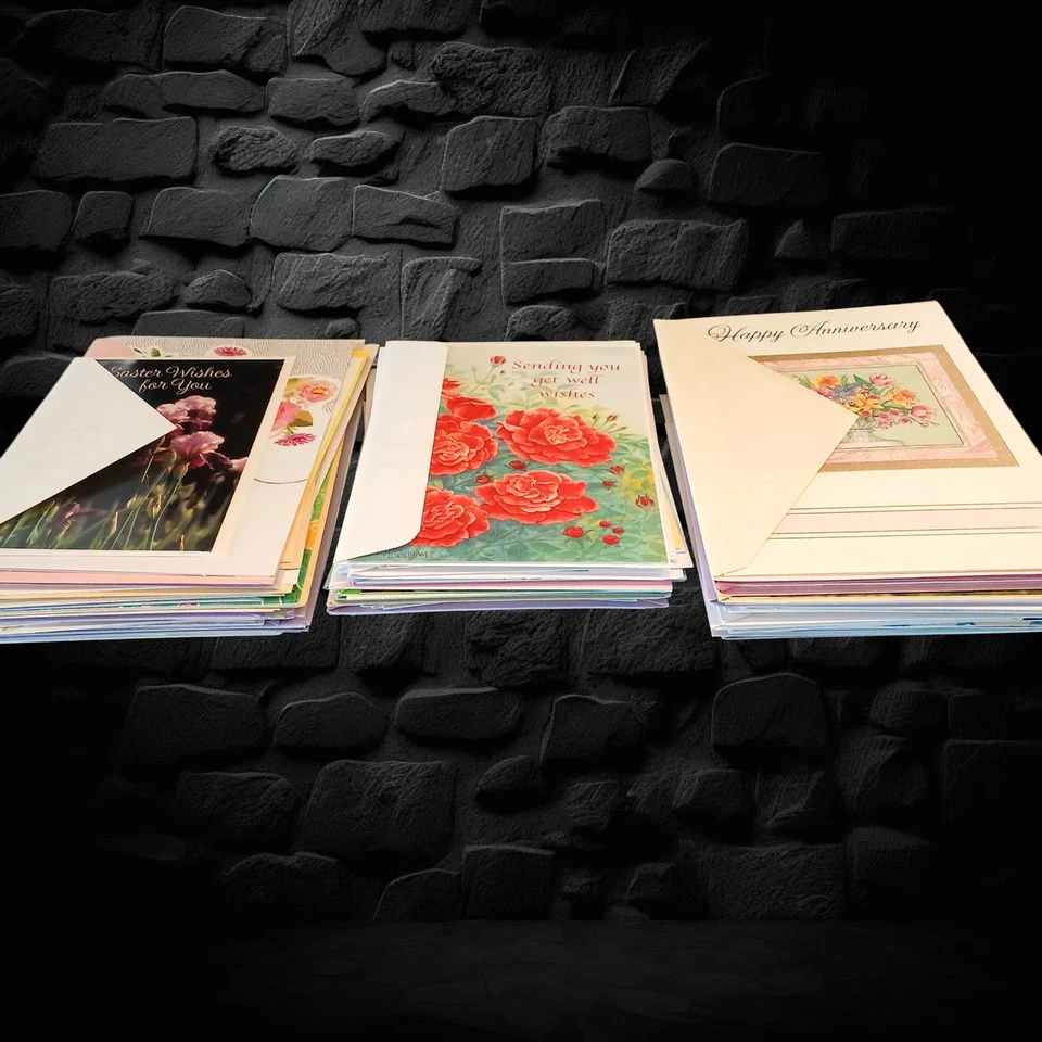 Greeting Cards, Lot of 75, Assortment Contains: Birthday, Get Well, and More... - Image 2 of 2