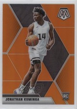 2021-22 Panini Chronicles Draft Picks Mosaic Orange Jonathan Kuminga #255 1bg9