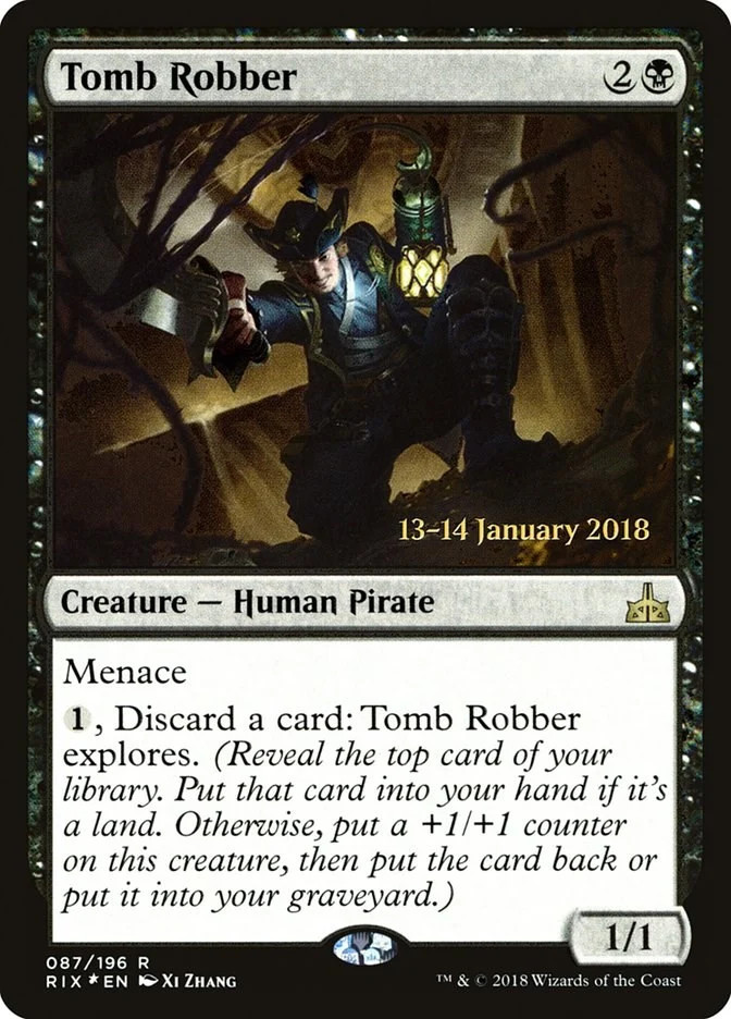 MTG Foil - Tomb Robber - 87 / LP / English
