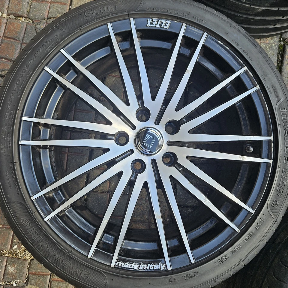 Felgen Eltex Mauris 18" 5x112 Sommerreifen 235/40 A4 A6 Octavia Golf Passat  - Bild 3 von 4