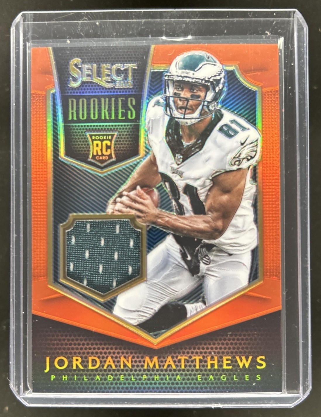 Jordan Matthews Panini Select Rookie Jerseys #RJJO Orange Prizm