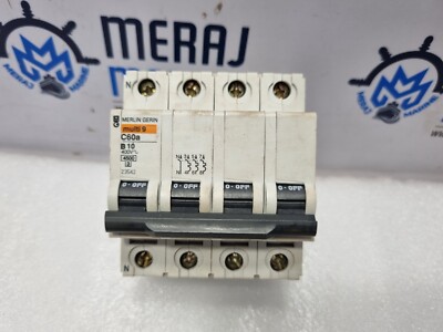 Merlin Gerin C60A MCB Multi 9 B10 400V