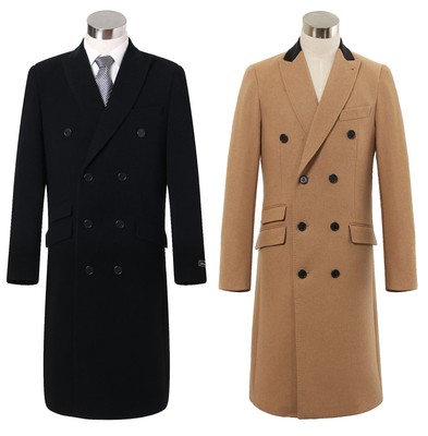 single breasted cashmere coat