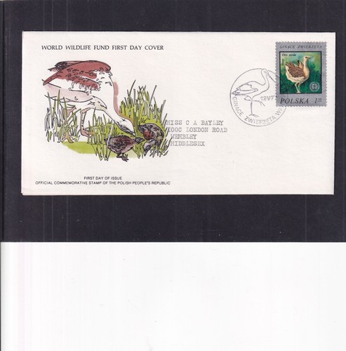 Poland Birds choice FDC pigeon grouse kestrel kingfisher budgerigar finch - Picture 4 of 8